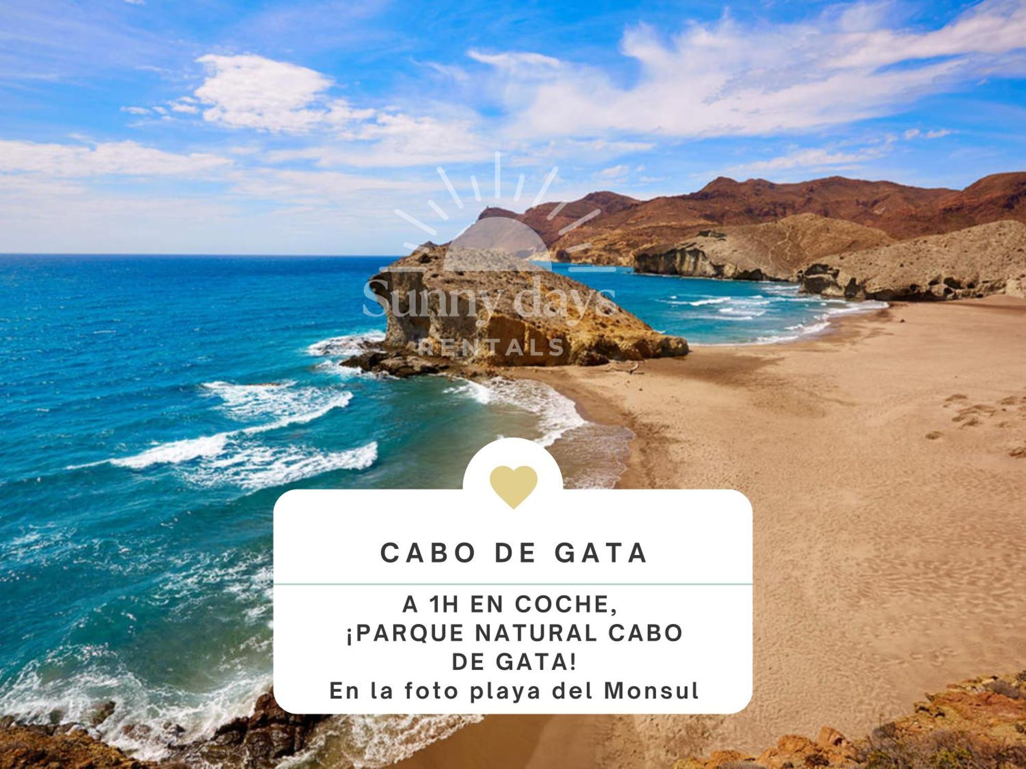 Acogedor Apartamento A 30 Metros De La Playa - Wifi - Smarttv アルメリア エクステリア 写真